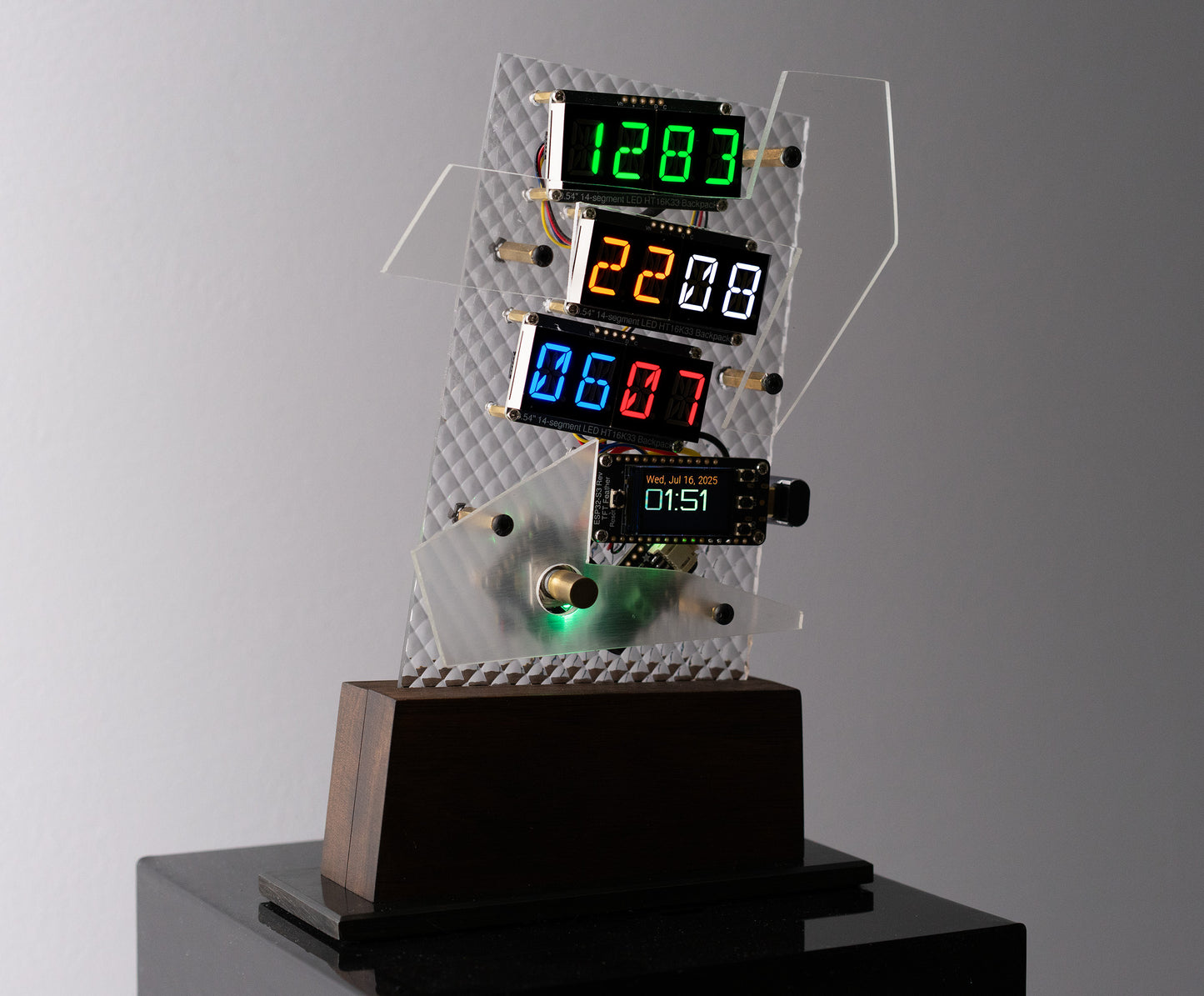 Crooked Countdown Clock, 2025