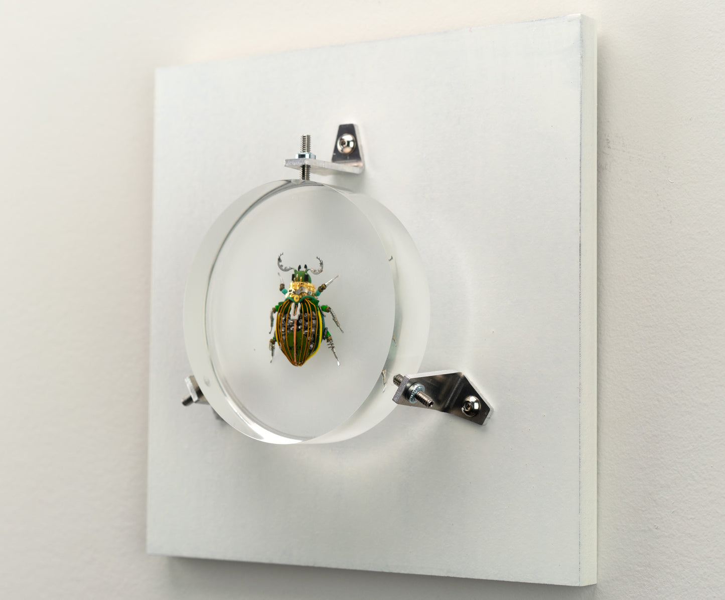 Faceted Green Scarab, 2023