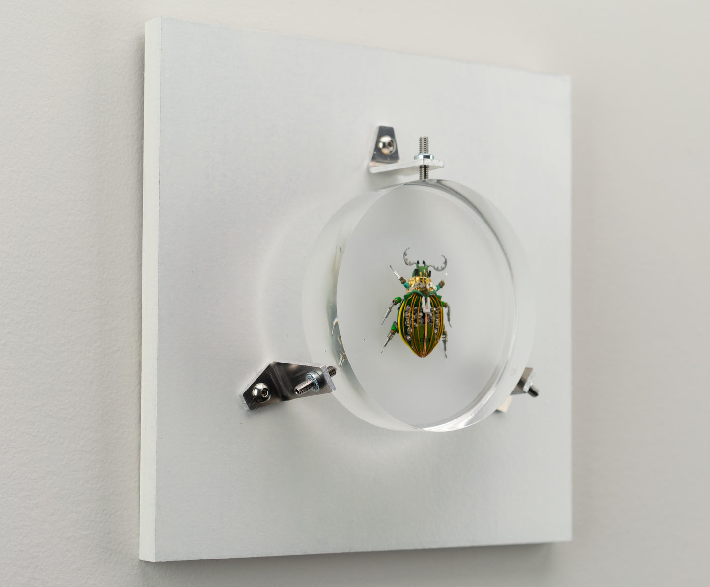 Faceted Green Scarab, 2023