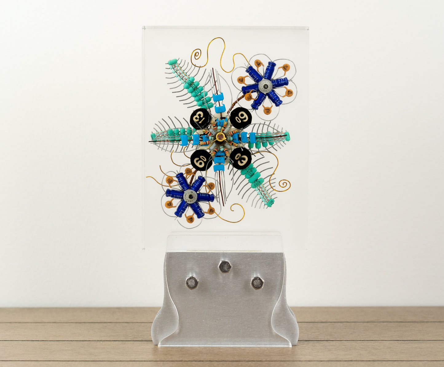 Pinstripe Lotus Flower, 2022