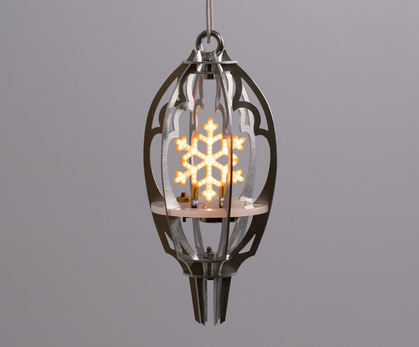 Christmas snowflake ornament led light