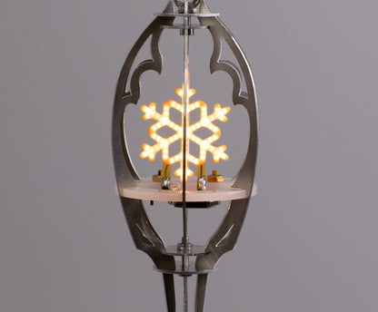 Christmas snowflake ornament led light by Lex Talkington