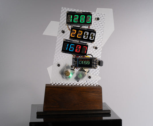 Crooked Countdown Clock, 2025