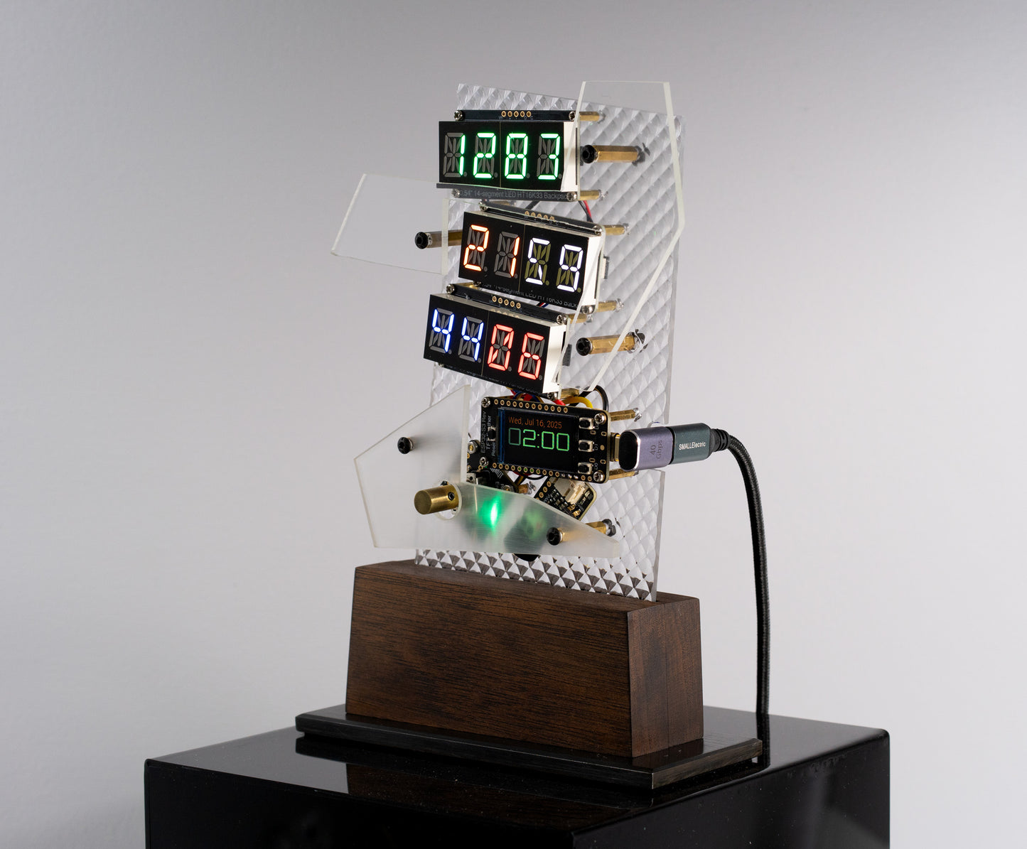 Crooked Countdown Clock, 2025