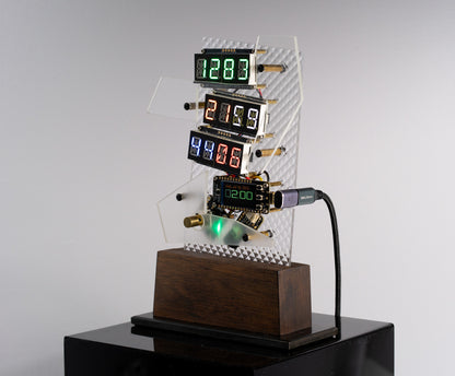 Crooked Countdown Clock, 2025