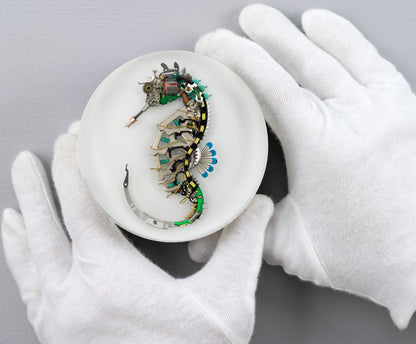 Cloisonne Seahorse, 2026