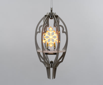 Illuminated Snowflake Ornament