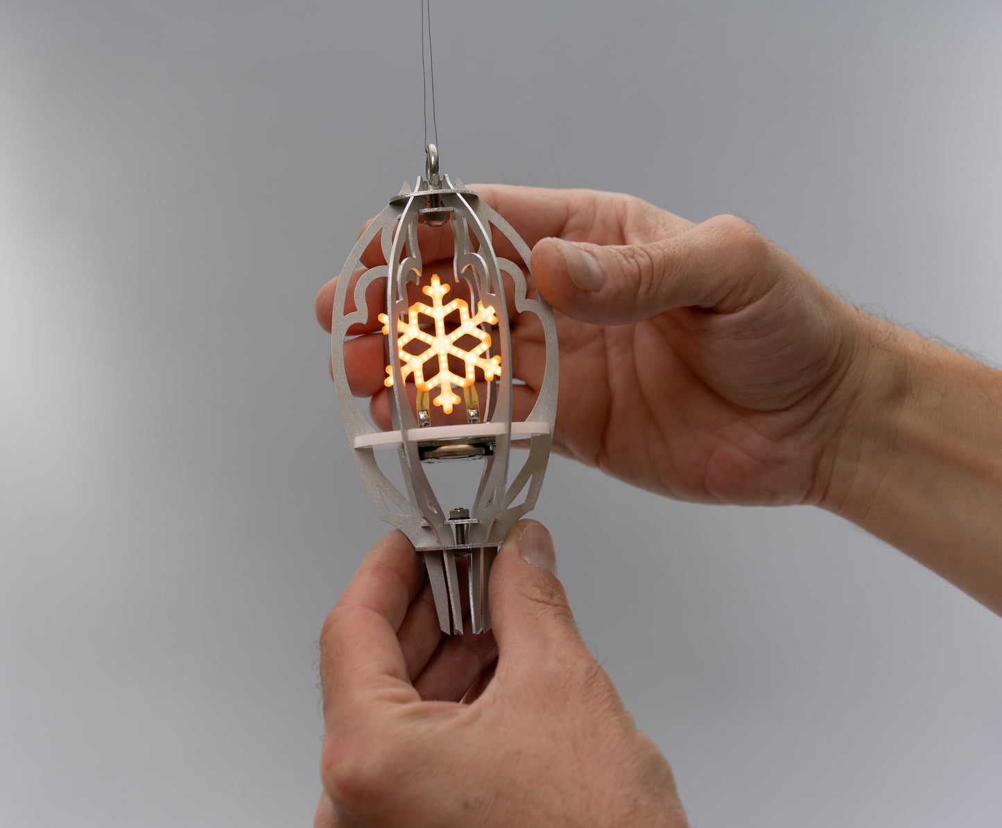 Illuminated Snowflake Ornament
