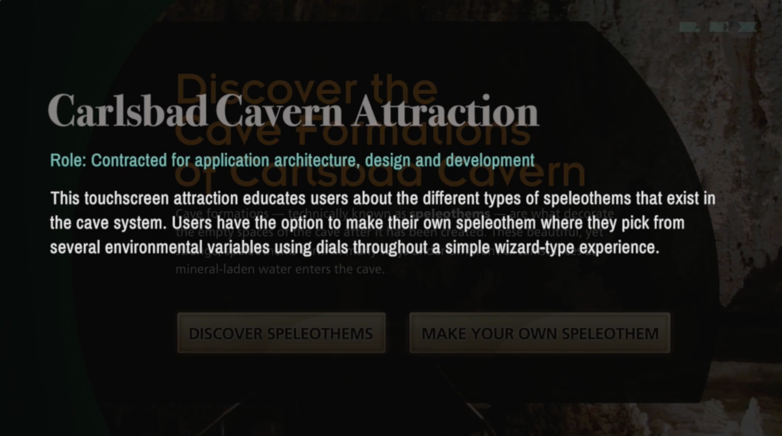 Load video: User Interface work by Lex Talkington