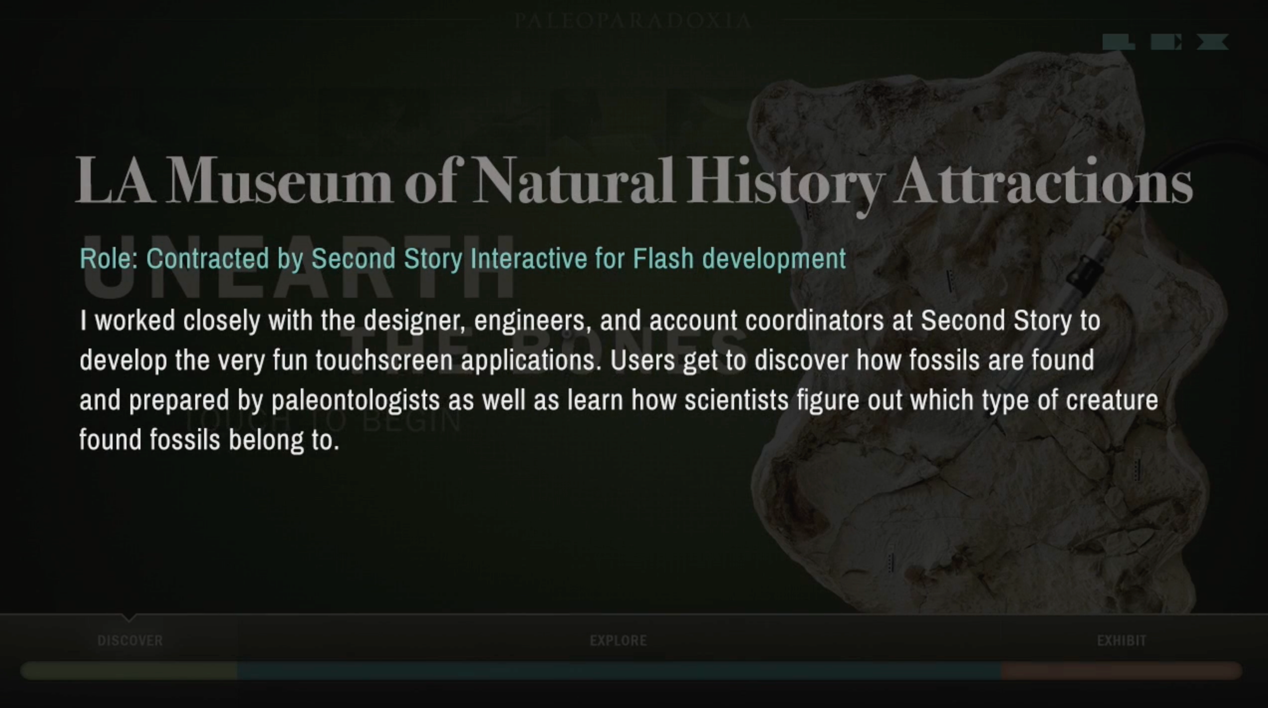 Load video: User Interface work by Lex Talkington