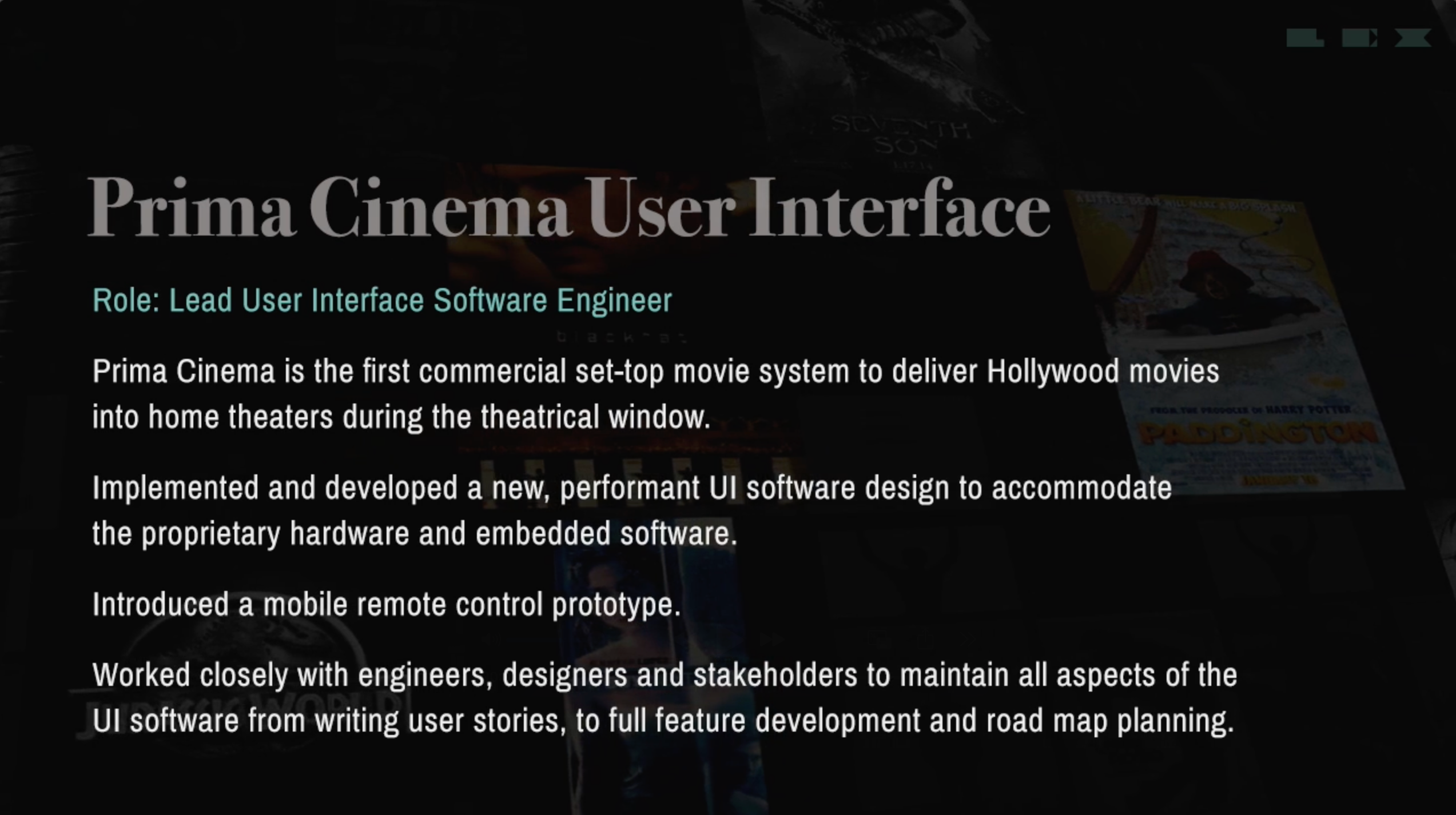 Load video: User Interface work by Lex Talkington
