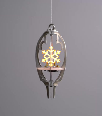 Christmas snowflake ornament led light