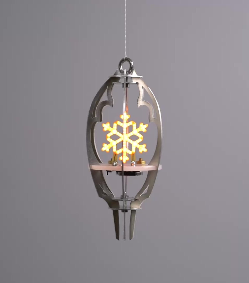 Christmas snowflake ornament led light